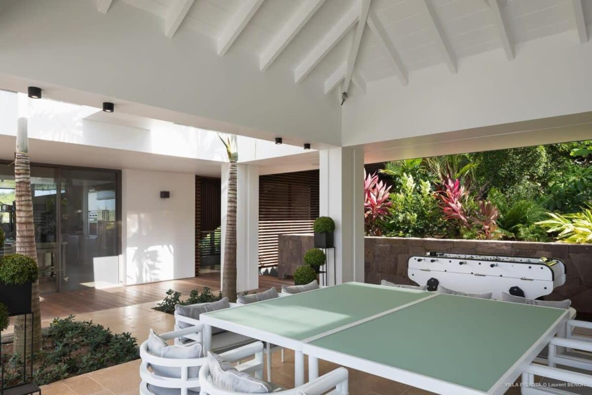 On A Hill Side Villa With Superb Amenities St. Barthelemy 외부 사진
