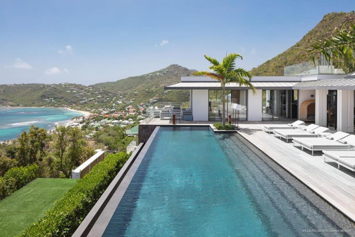 On A Hill Side Villa With Superb Amenities St. Barthelemy 외부 사진