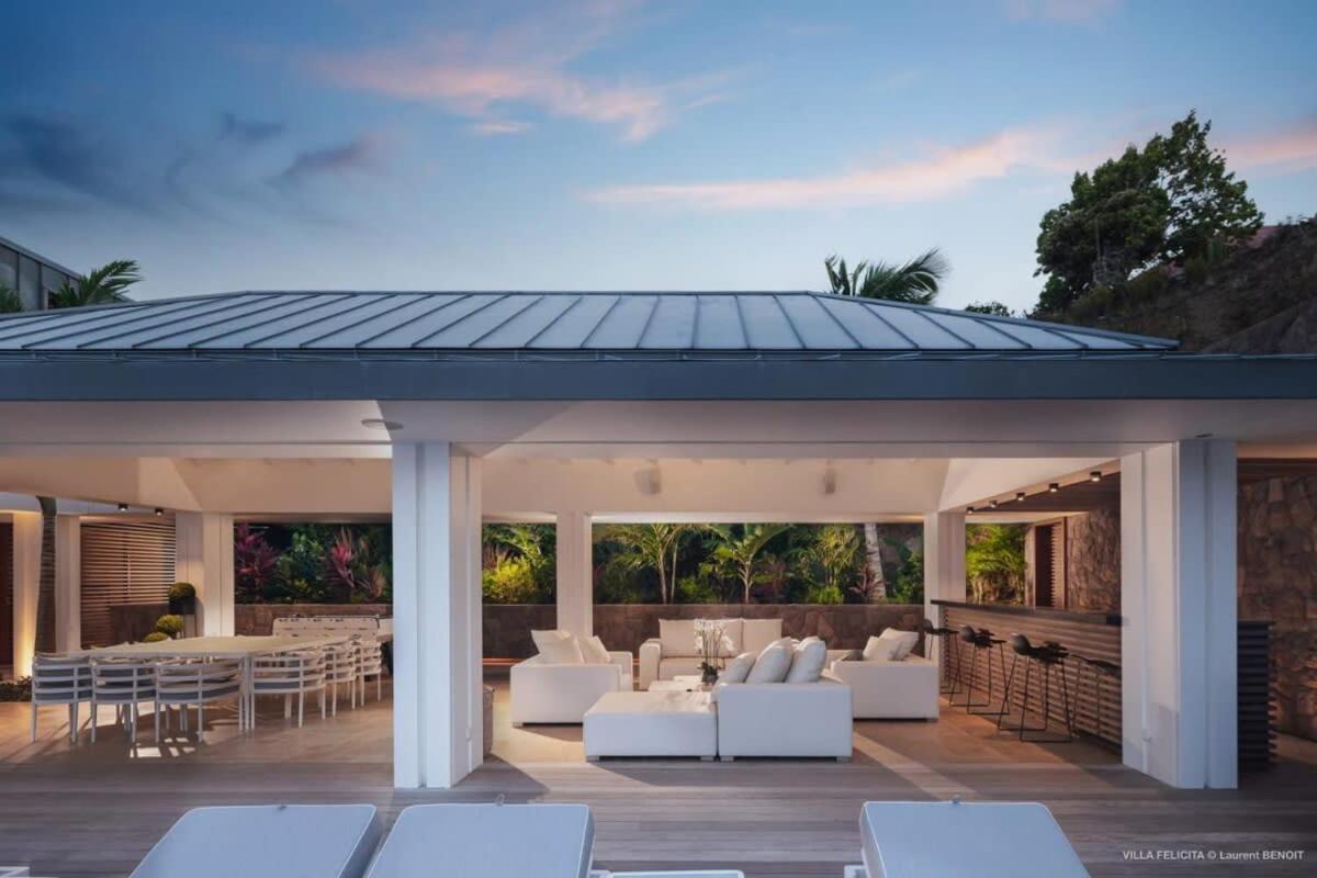 On A Hill Side Villa With Superb Amenities St. Barthelemy 외부 사진