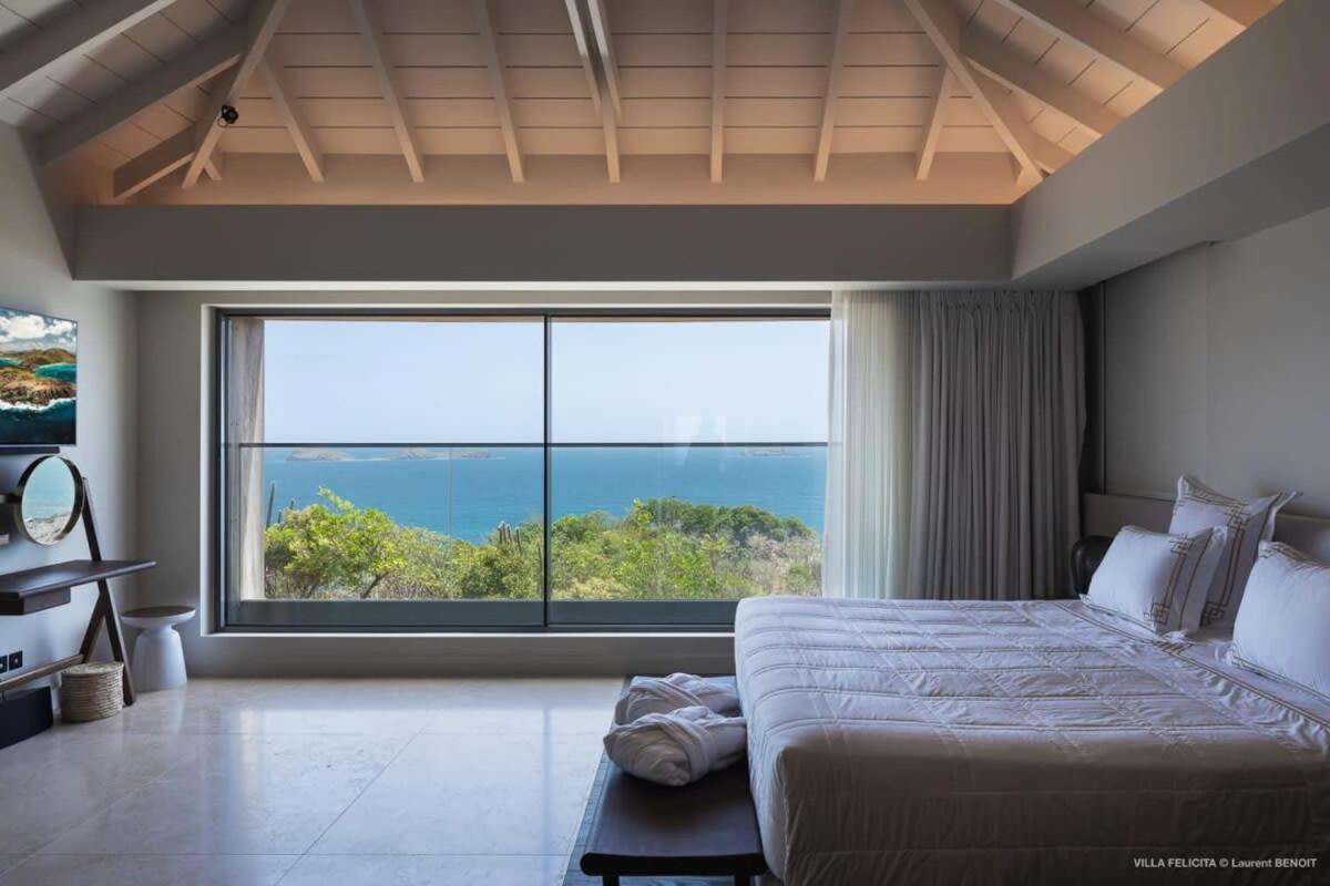 On A Hill Side Villa With Superb Amenities St. Barthelemy 외부 사진