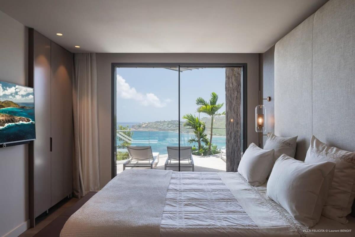 On A Hill Side Villa With Superb Amenities St. Barthelemy 외부 사진