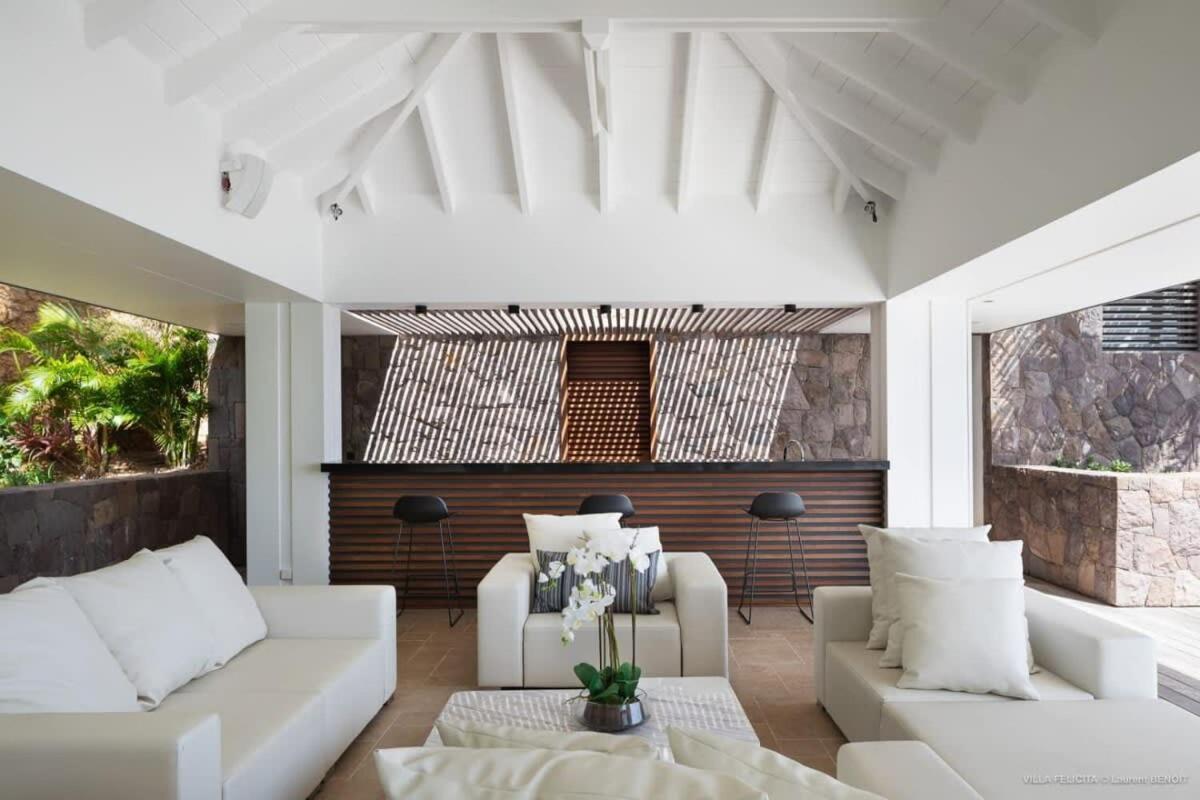 On A Hill Side Villa With Superb Amenities St. Barthelemy 외부 사진