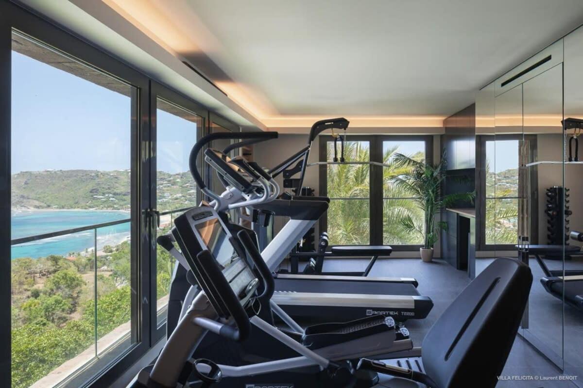 On A Hill Side Villa With Superb Amenities St. Barthelemy 외부 사진